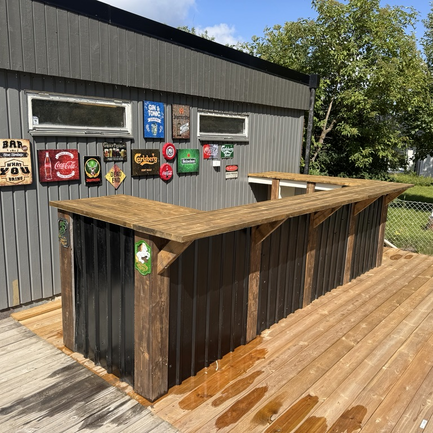 Utebaren klar